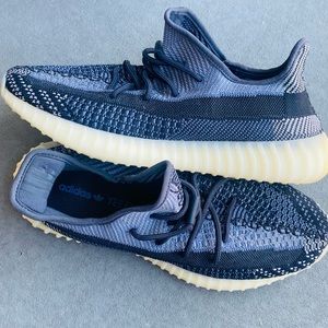 Yeezy Blue and Black Sneakers